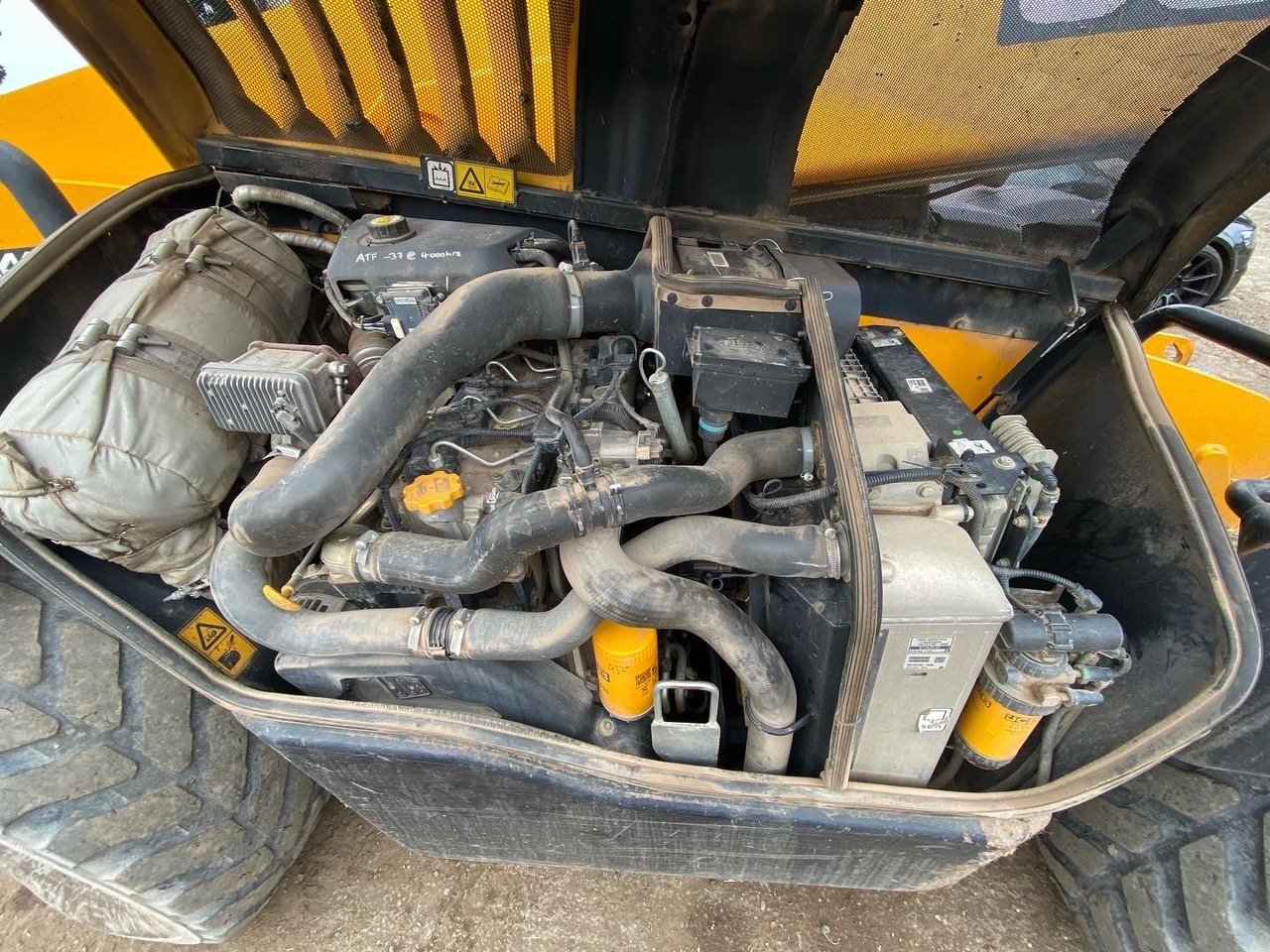ADBLUE-JCB תקלת-אוריאה-משאית-מרצדס